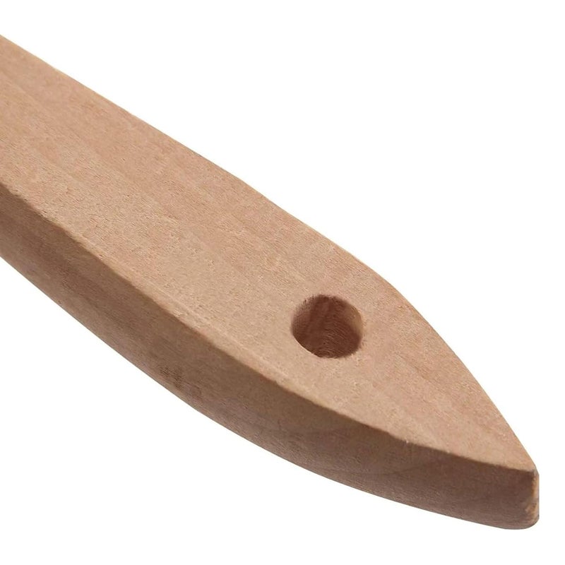 درافل فرشاة سلكية من دورافيل بمقبض خشبي - عبوة من قطعتين لإزالة الصدأ والطلاء - Image 3